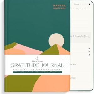 Gratitude Journal & Self Care Journal – Affirmation Journal,…