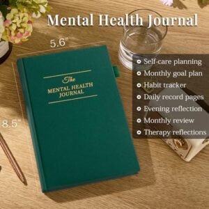 5 MINUTES A DAY Mental Health Journal, Anxiety & Guided Jour…
